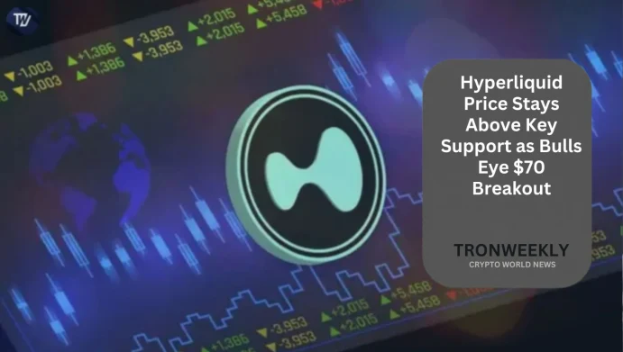 Hyperliquid Price Stays Above Key Support as Bulls Eye $70 Breakout