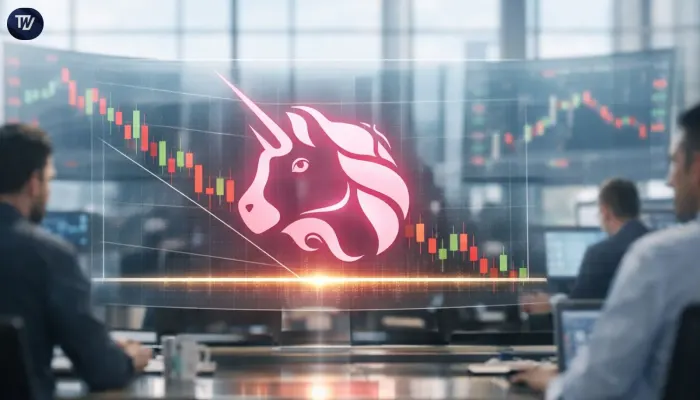 Uniswap (UNI) Bounce From Descending Triangle Signals a Rally to $42