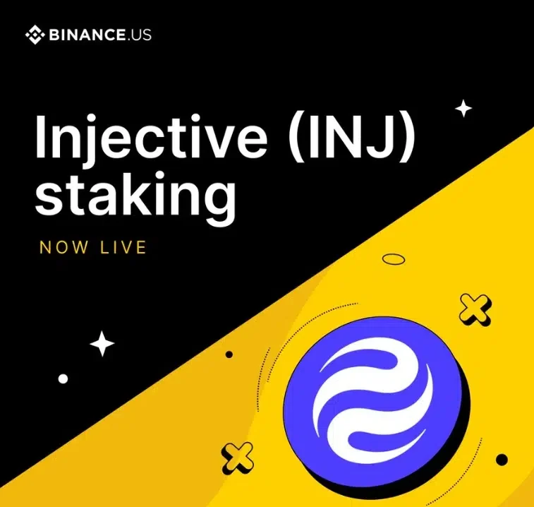 Injective (INJ) Staking Goes Live on Binance.US