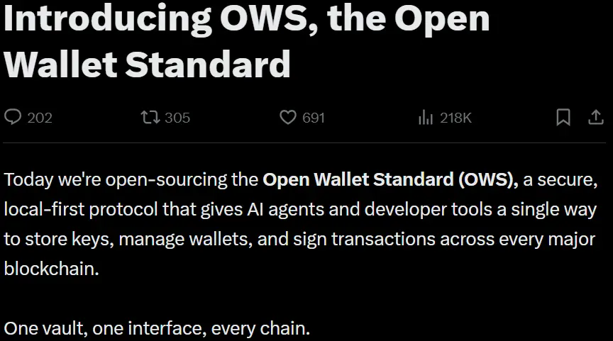 What Is the Open Wallet Standard (OWS)