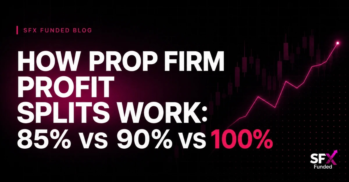 How Prop Firm Profit Splits Work: 85% vs 90% vs 100%