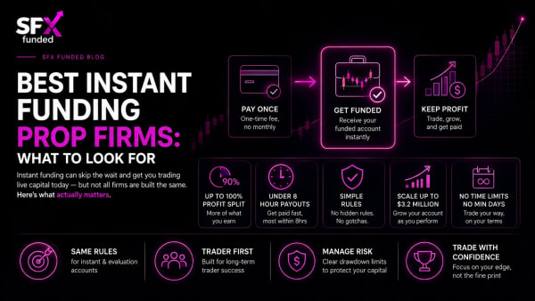 Best Instant Funding Prop Firms: What Matters Most