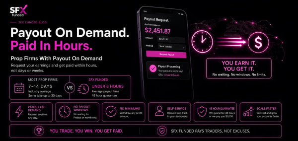 Prop Firms Payout on Demand: How Fast Are Payouts?