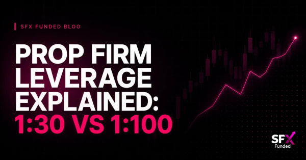 Prop Firm Leverage Explained: 1:30 vs 1:100