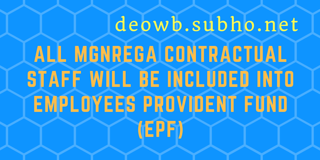 EPF FOR MGNREGA CONTRACTUAL STAFF 1