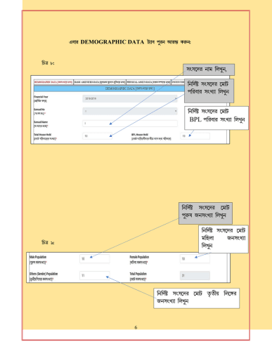 WBIMS USER MANUAL - GRAM SANSAD PROFILE CREATION 6