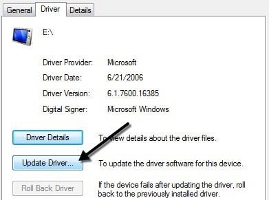 update driver