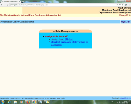 USER BASED LOGIN AT GP LEVEL