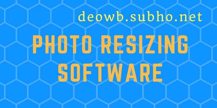 PHOTO RESIZING SOFTWARE MGNREGA