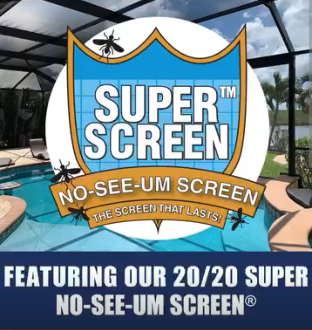 Super no-see-um screen