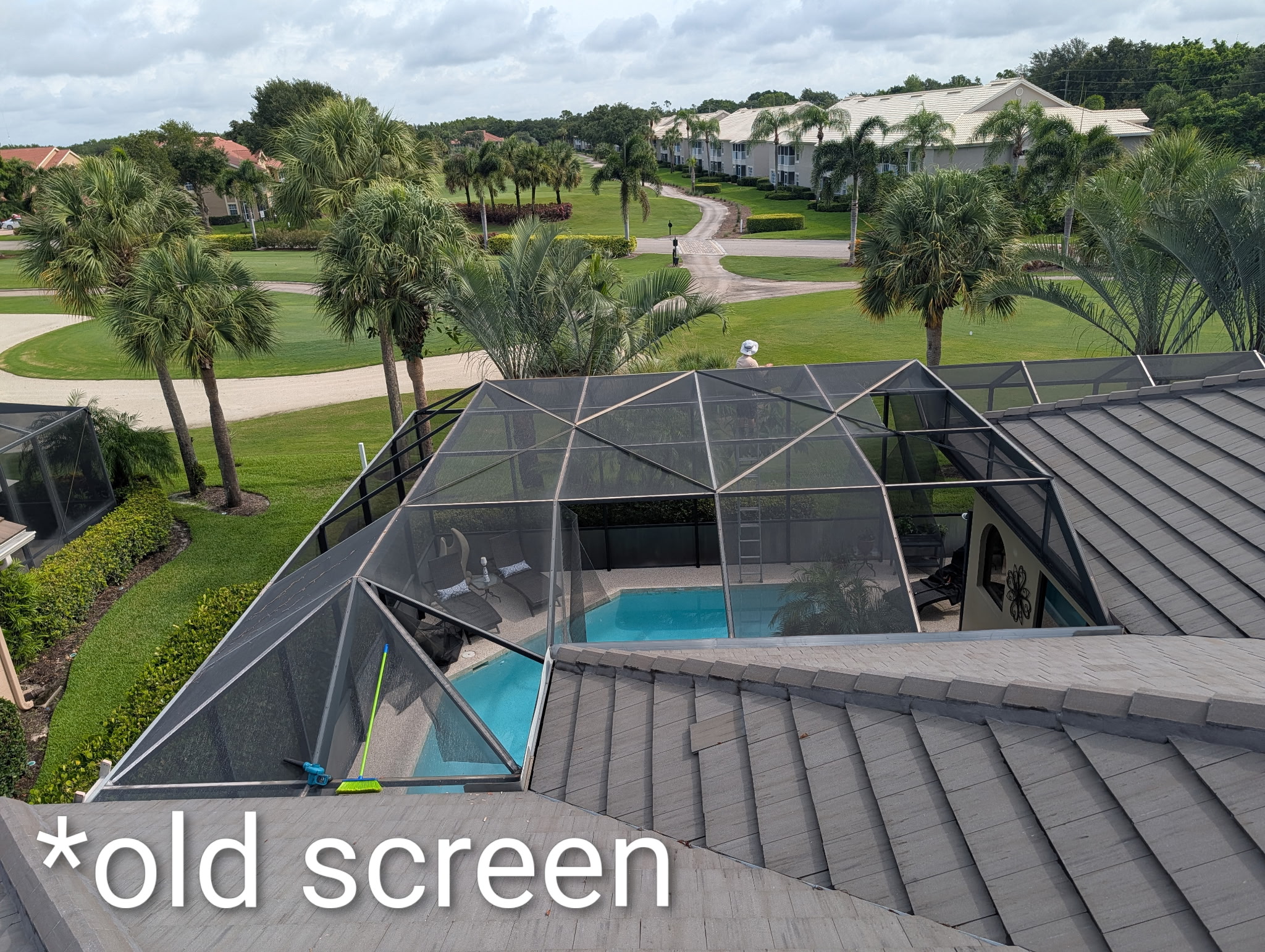 Old regular screen/before Superscreen