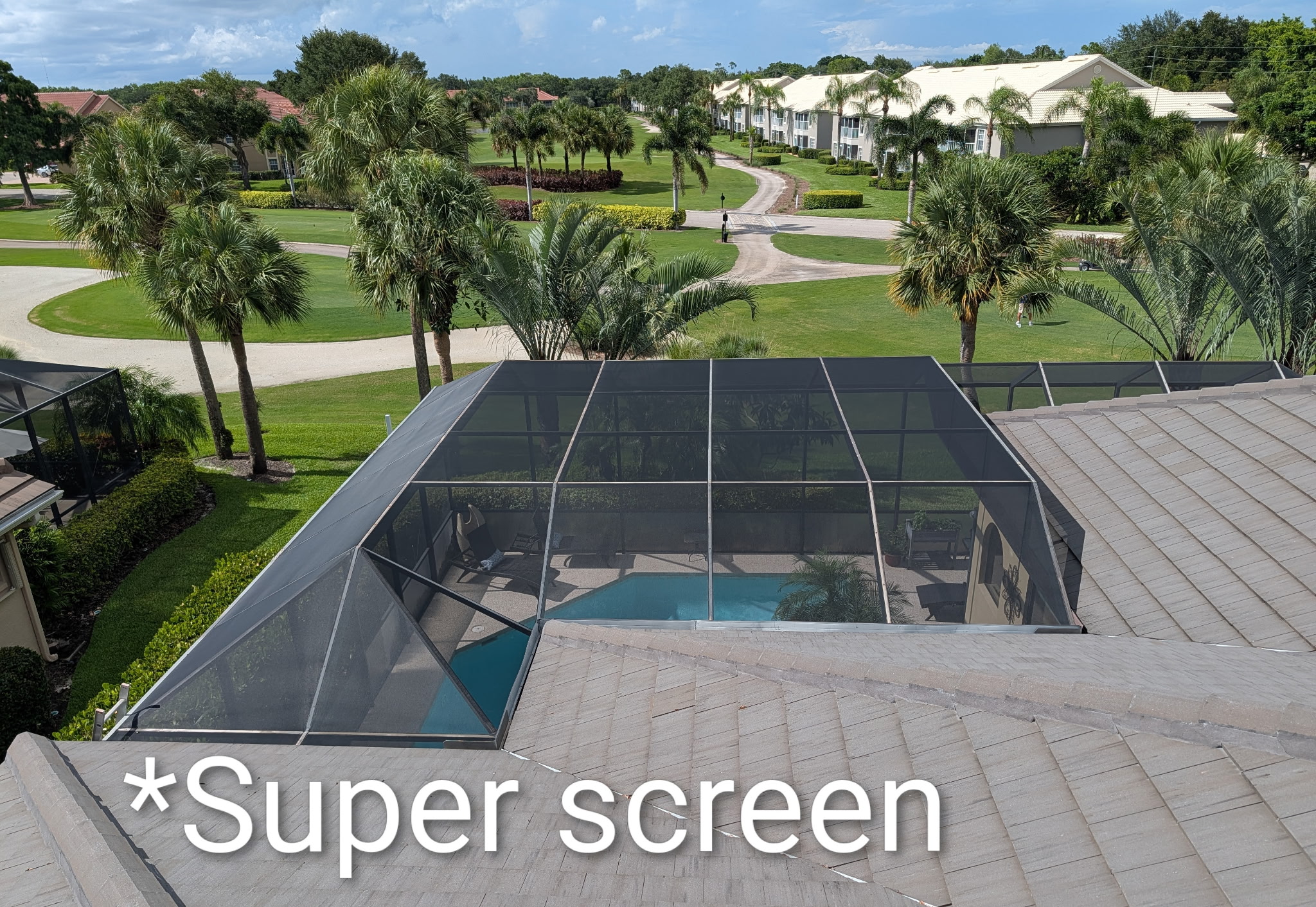 After installing Superscreen