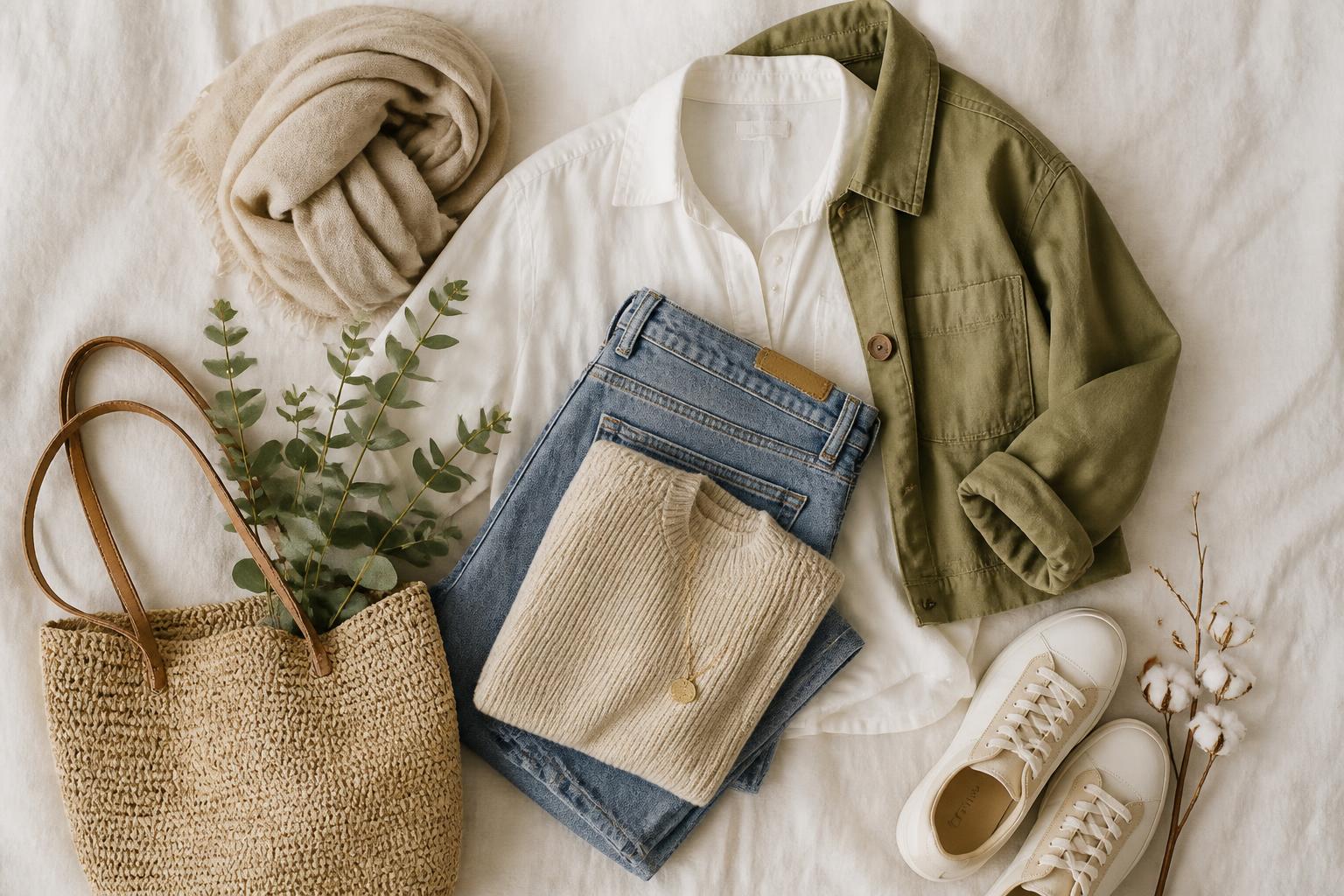 Cover image for "Sustainable Fashion Tips for Everyday: Dress Smarter with What You Own"