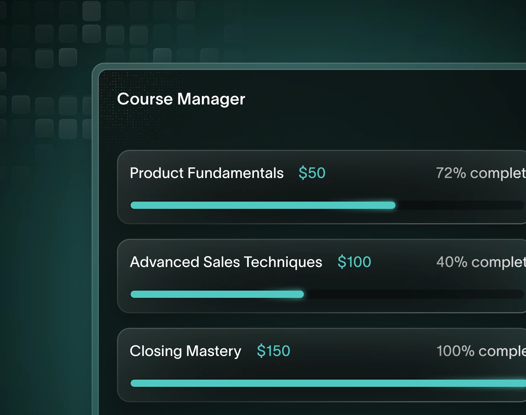 Upload your courses