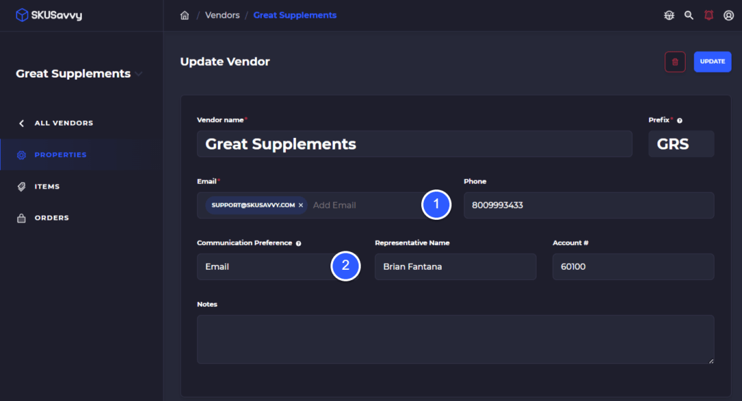 purchase order approval setting
