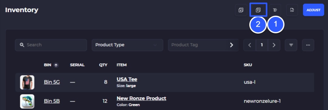 bulk stock reconciliation on skusavvy

