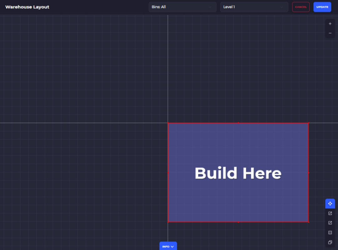 build your 3d warehouse map