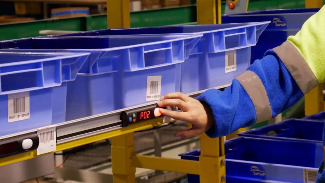 pick to light order picking software