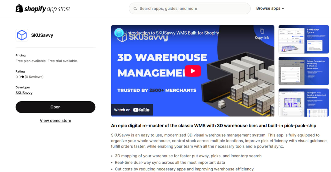 skusavvy shopify app