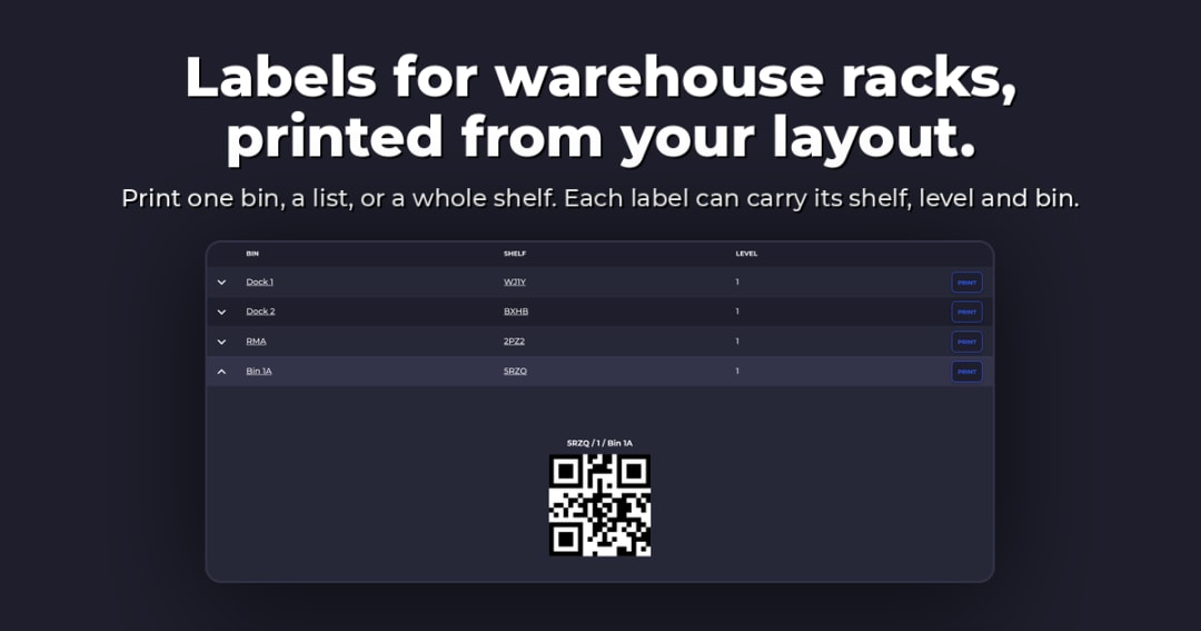 Labels for Warehouse Racks: What to Print and Where It Goes