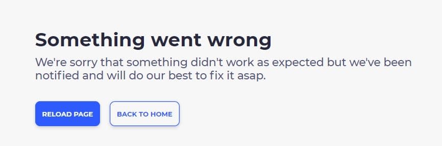 error