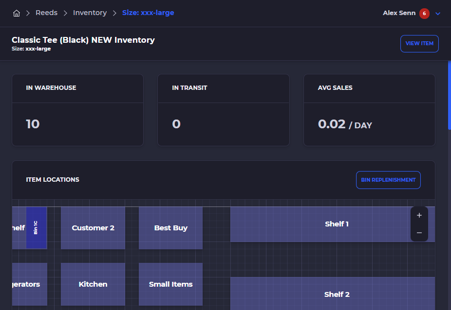 inventory management app shopify