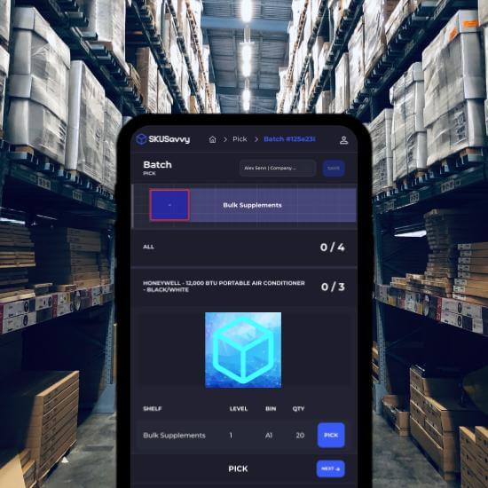 mobile order management system skusavvy