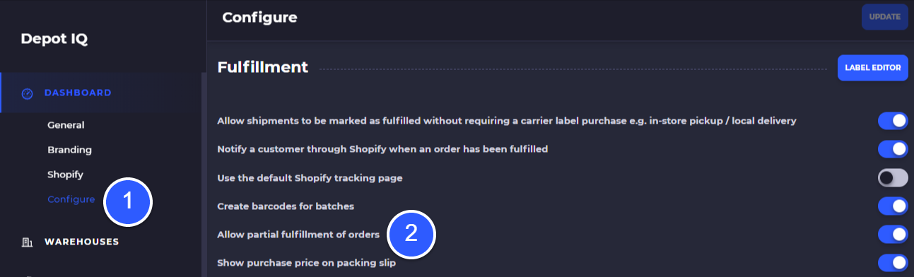 split order shipments in skusavvy
