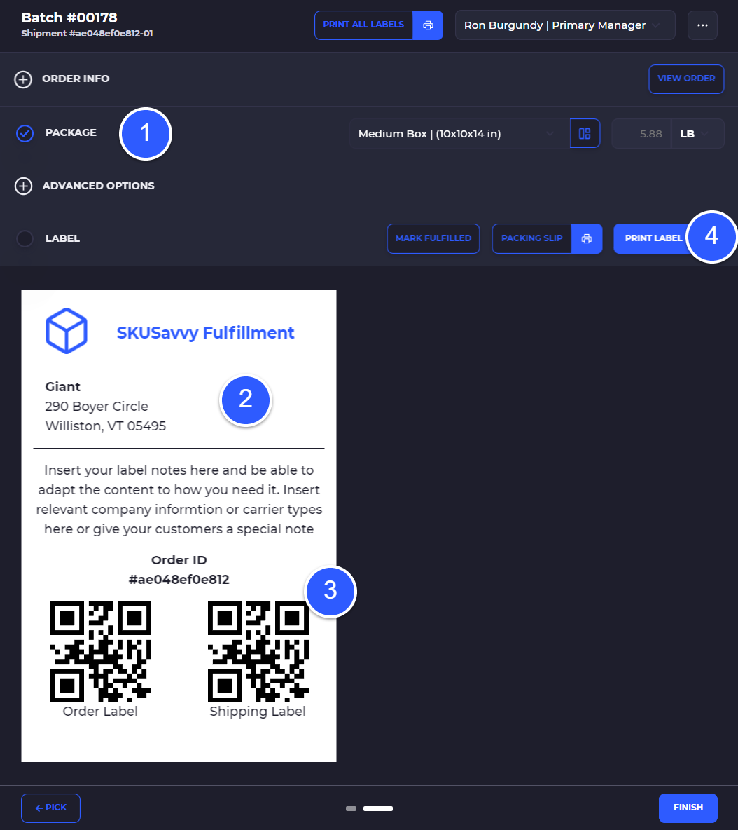 shopify custom shipping label app skusavvy