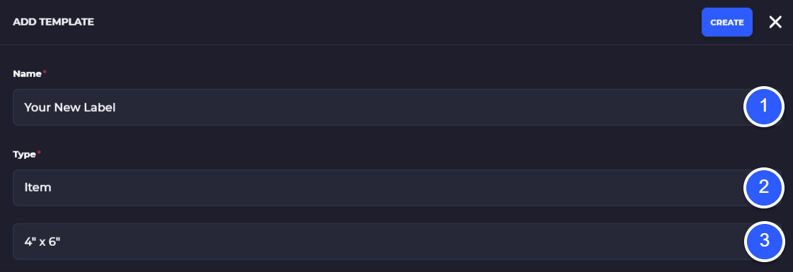 custom label creator for shopify