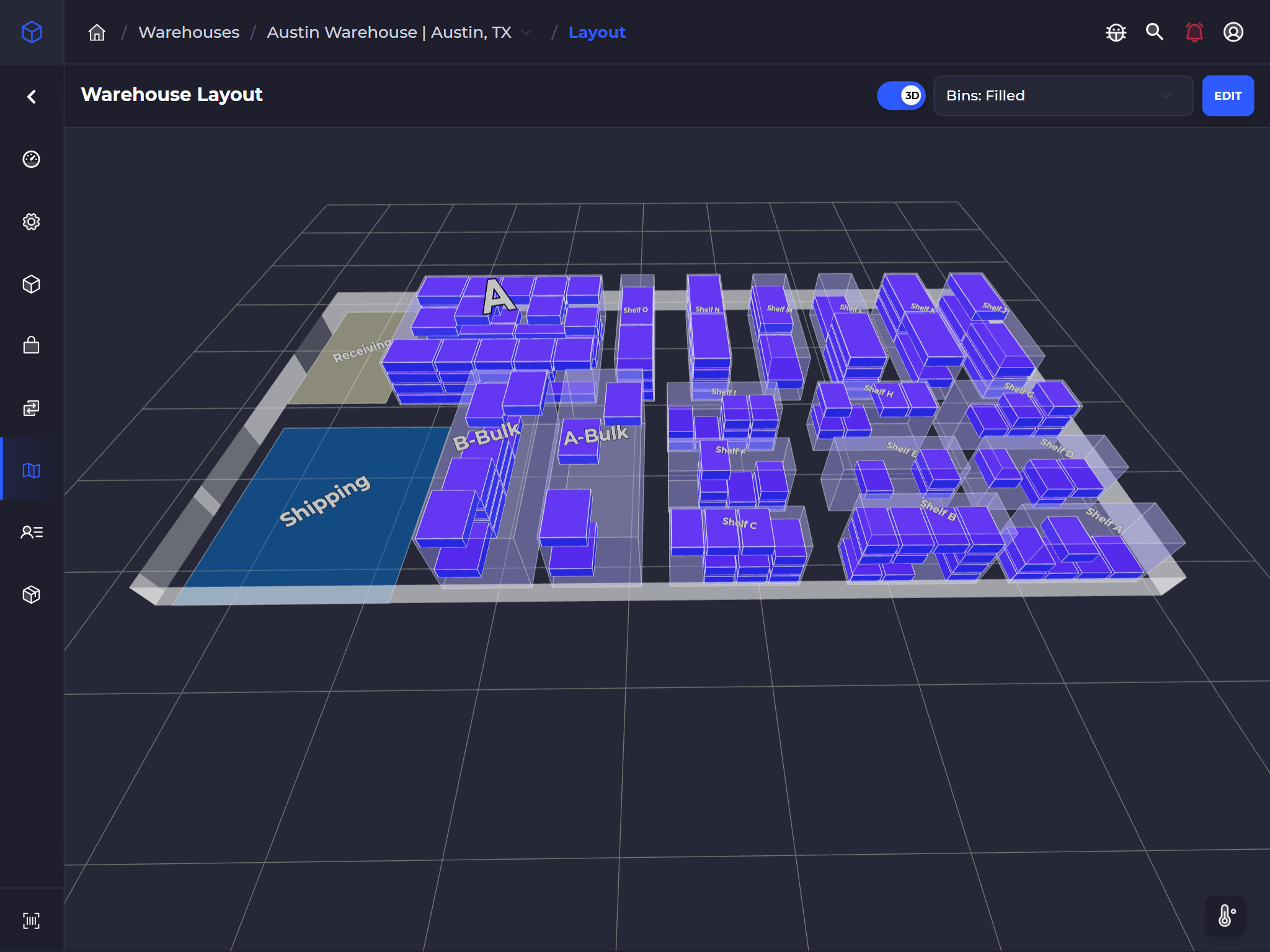 warehouse mapping software