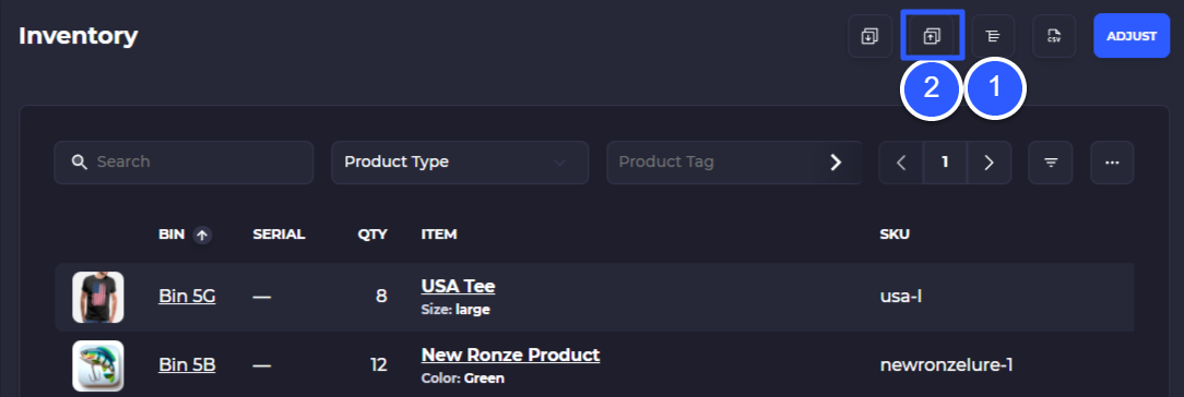 bulk stock reconciliation on skusavvy
