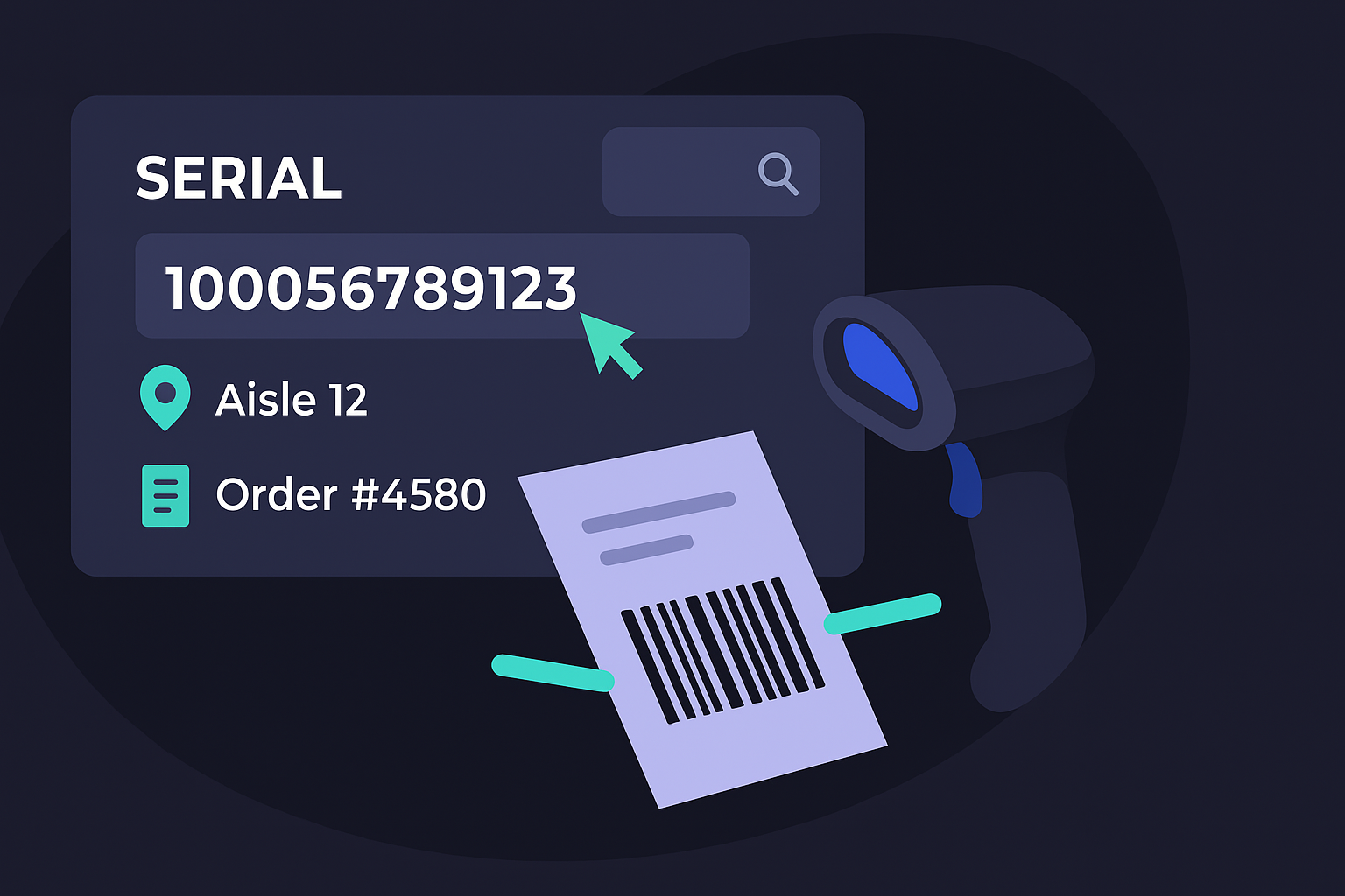 serial number track and trace inventory
