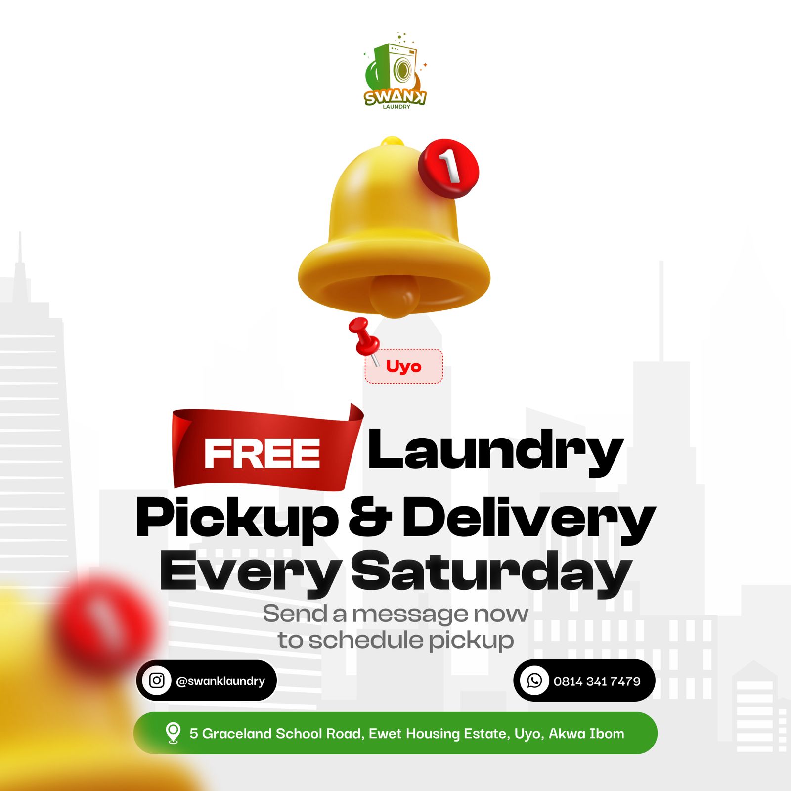 Swank Laundry UGC mobile content