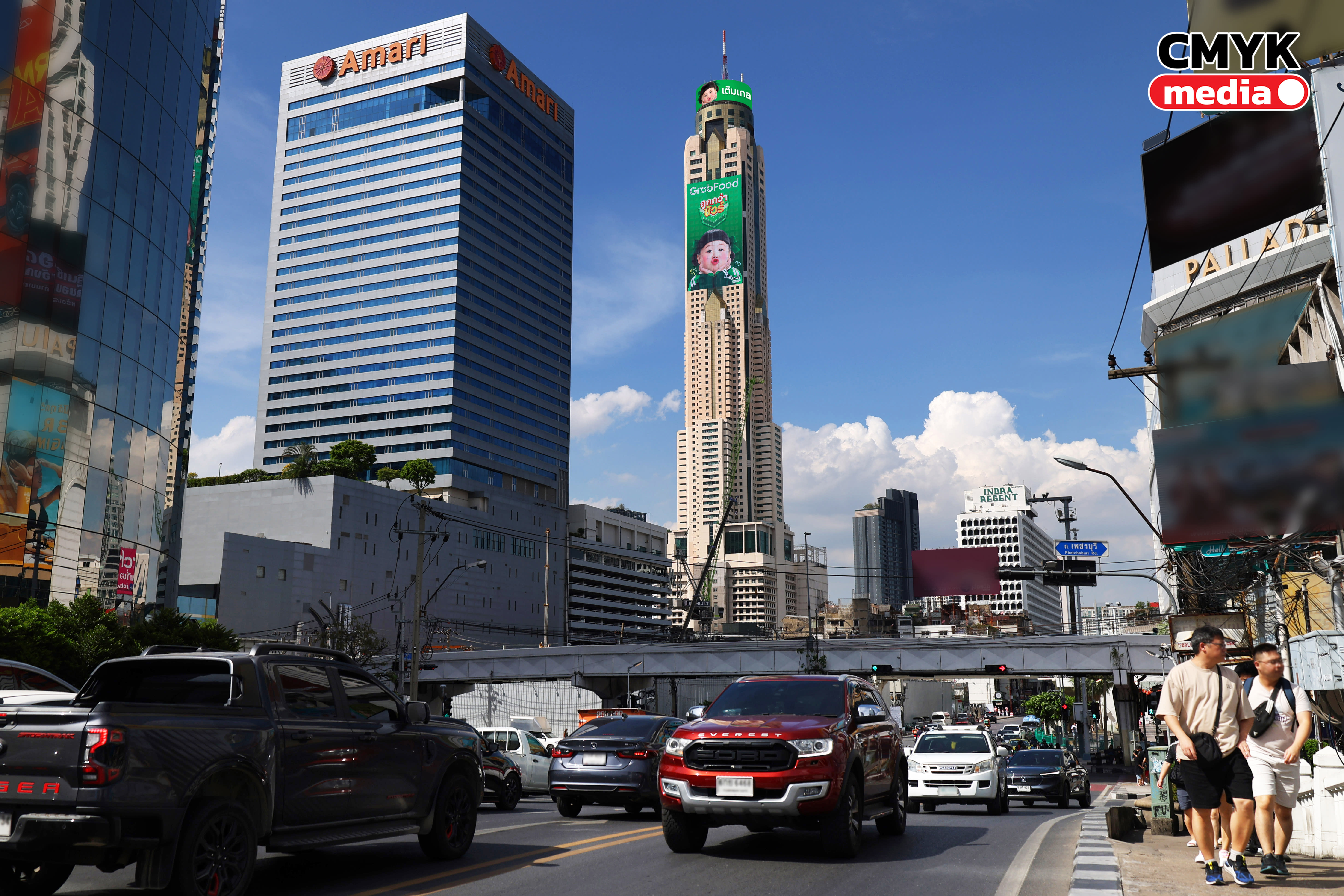 Case Study: เจาะลึกแคมเปญ GrabFood Building Wrap สร้าง Brand Dominance กลางใจเมือง