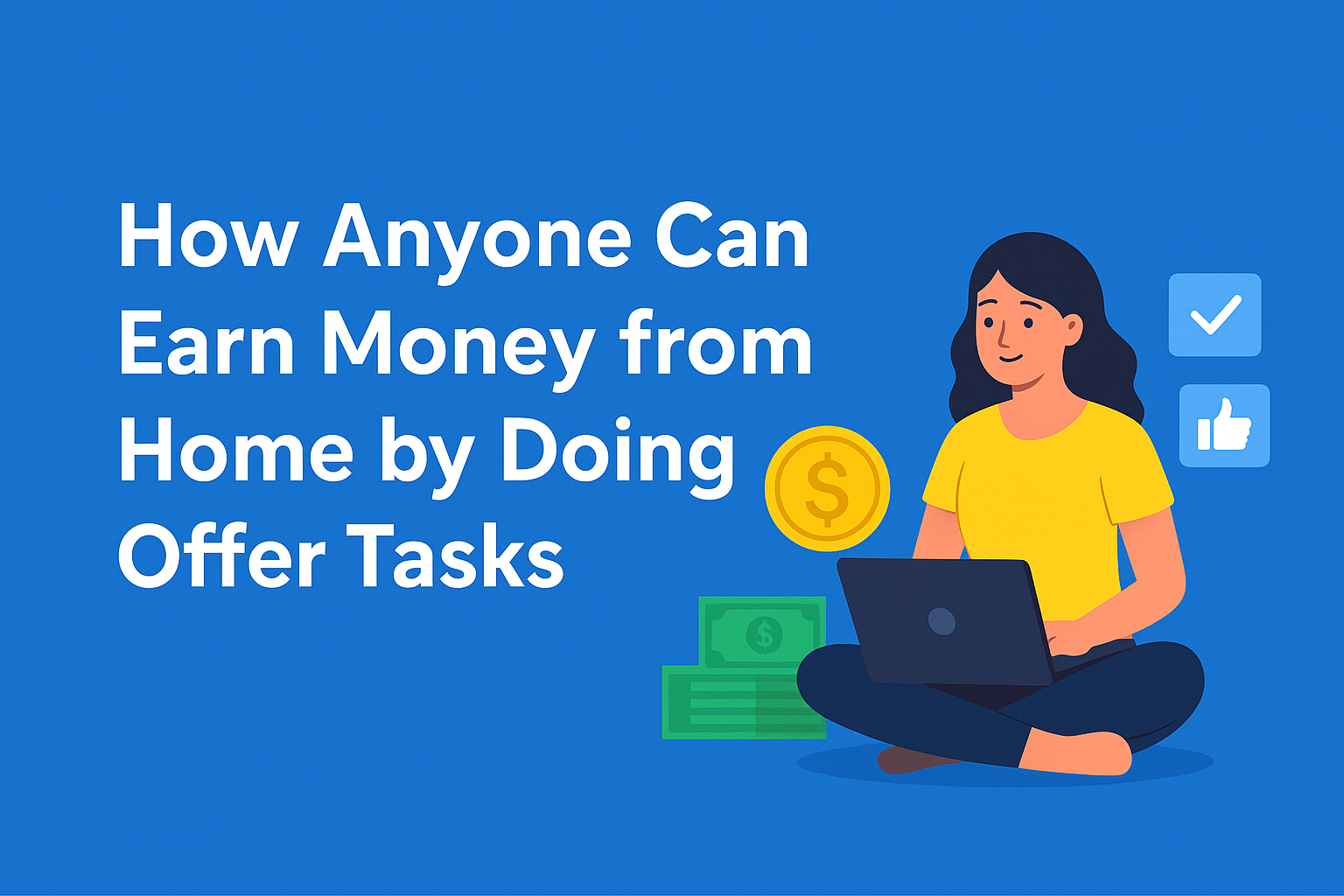 How Anyone Can Earn Money from Home by Doing Offer Tasks