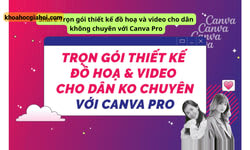 Khóa Học Trọn Gói Thiết Kế Đồ Hoạ Và Video Cho Dân Không Chuyên Với Canva Pro – G-multimedia