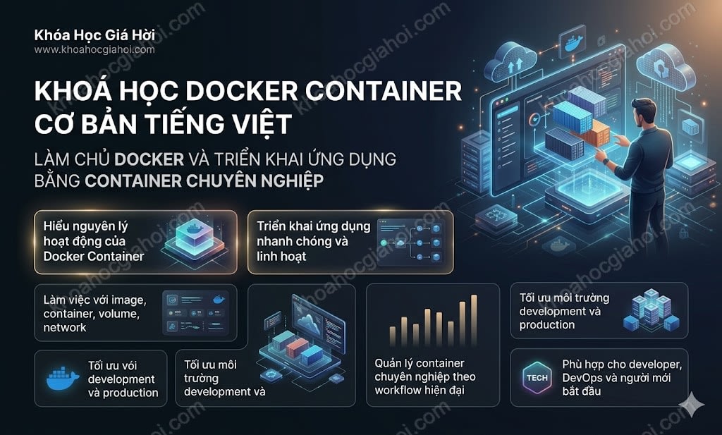 Khoá Học Docker Container Cơ Bản (Tiếng Việt)