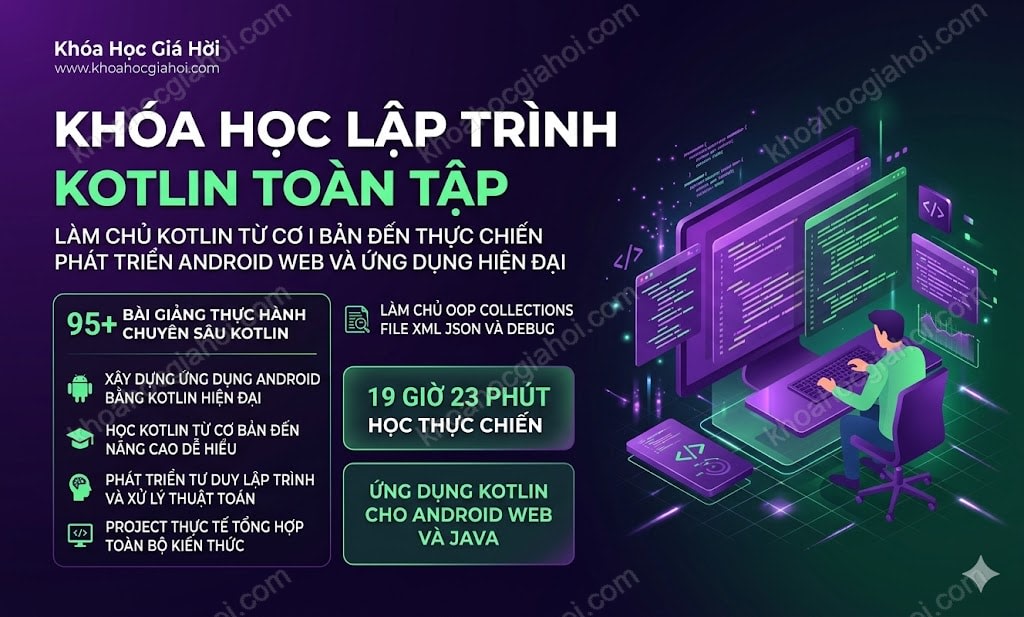 Khóa Học Lập Trình Kotlin Toàn Tập