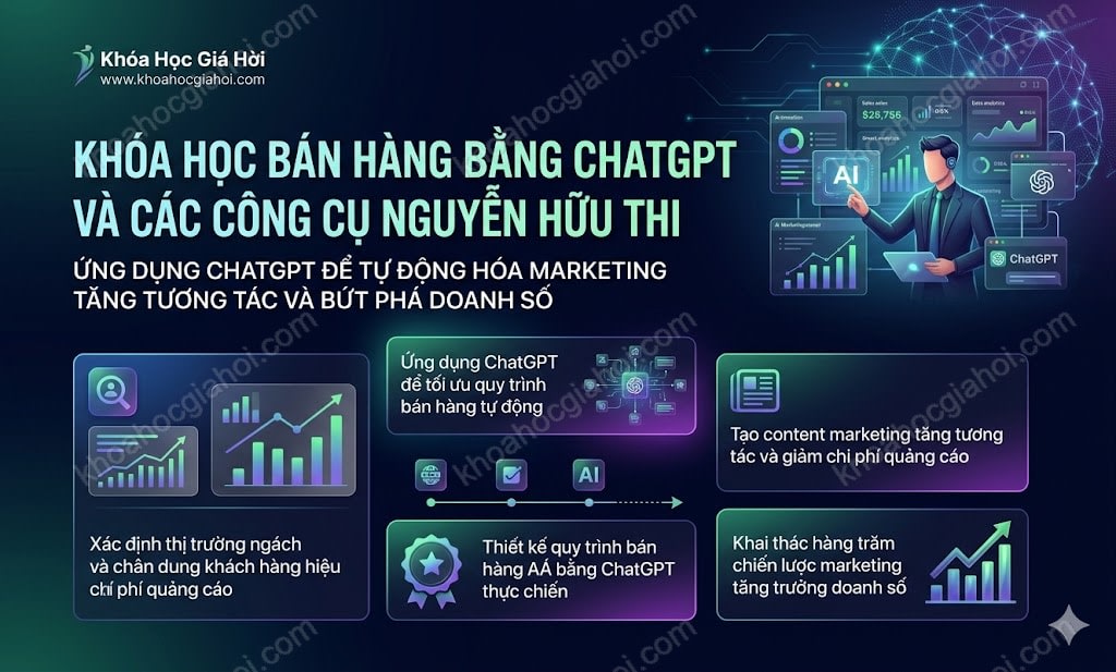 Khóa Học Bán Hàng Bằng Chatgpt Và Các Công Cụ Nguyễn Hữu Thi