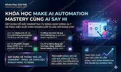 Khóa Học Make AI Automation Mastery Cùng AI Say Hi