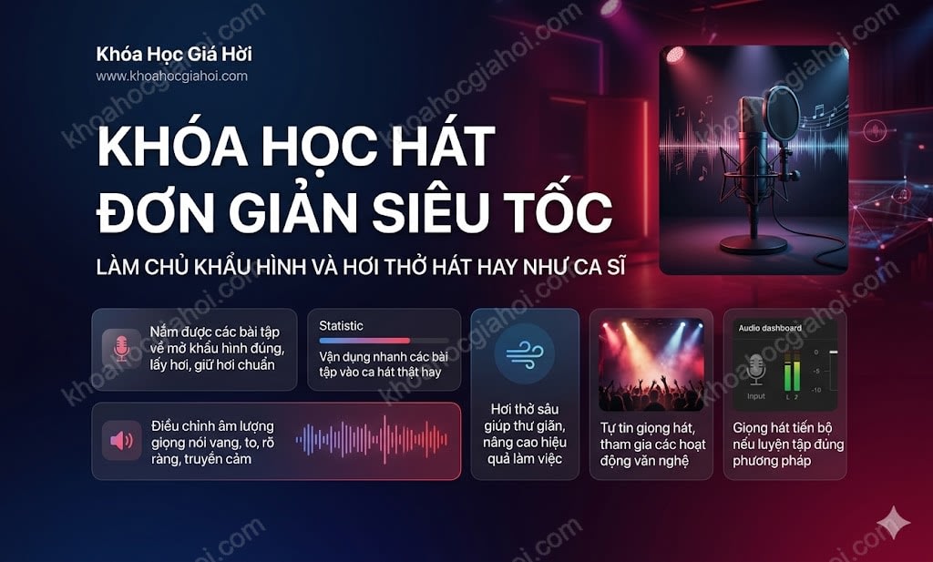 Khóa Học Hát Đơn Giản Siêu Tốc