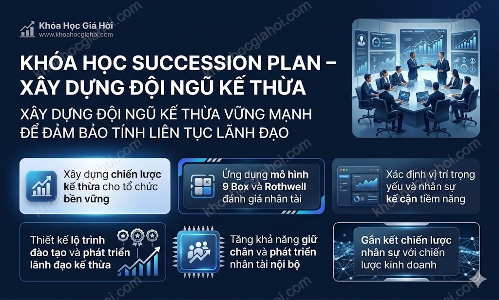 Khóa Học Succession Plan – Xây Dựng Đội Ngũ Kế Thừa