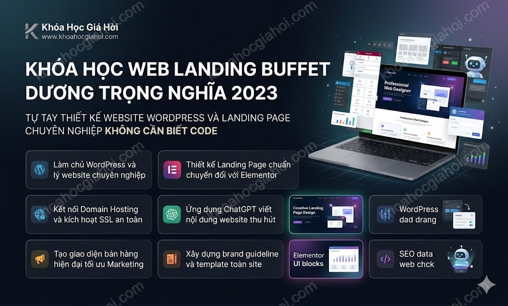 Khóa Học Web-landing Buffet Dương Trọng Nghĩa