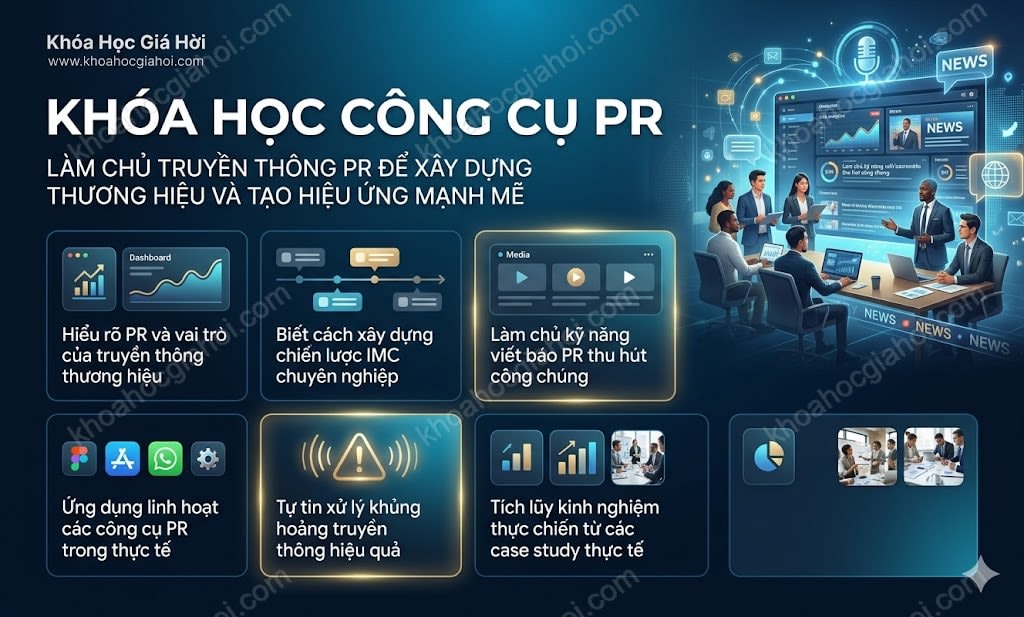 Khóa Học Công Cụ PR