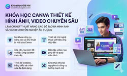 Khoá Học Canva Thiết Kế Hình Ảnh, Video Chuyên Sâu