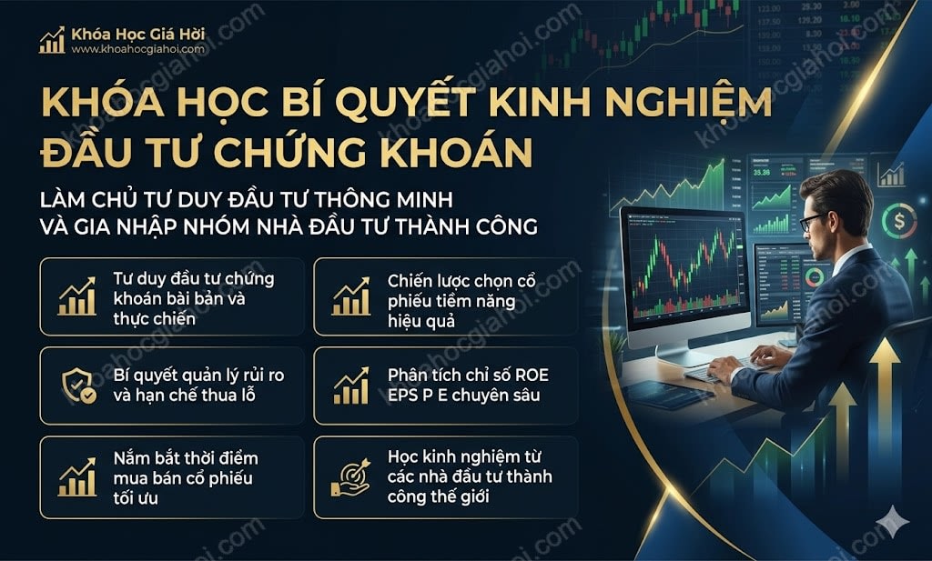 Khóa Học Bí Quyết Kinh Nghiệm Đầu Tư Chứng Khoán