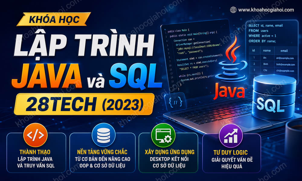 Lập Trình Java Và Sql 28Tech (2023)