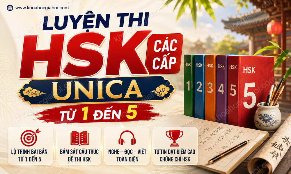 Luyện Thi Hsk Các Cấp Unica