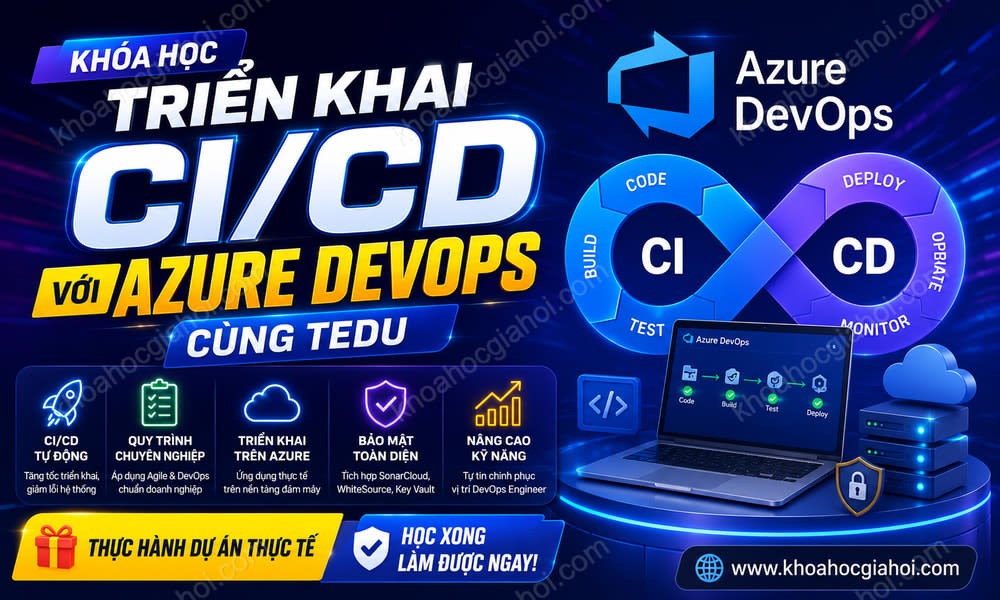 Triển Khai CI/CD Với Azure Devops Cùng Tedu